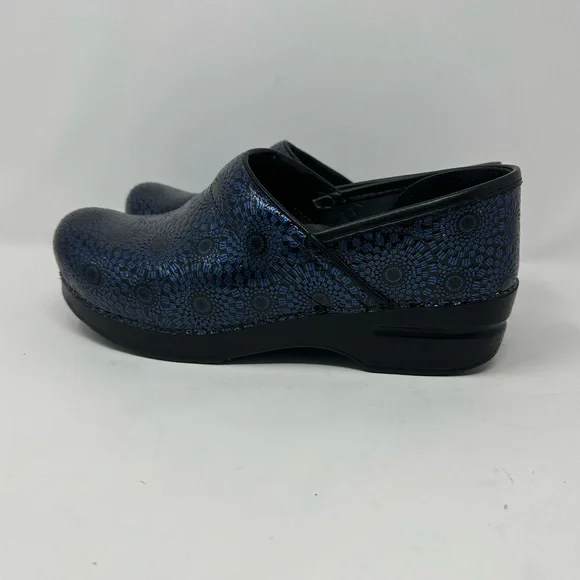 Dansko Professional Clogs Women's EUR 39 US 8.5 Blue Medallion - Picture 11 of 13